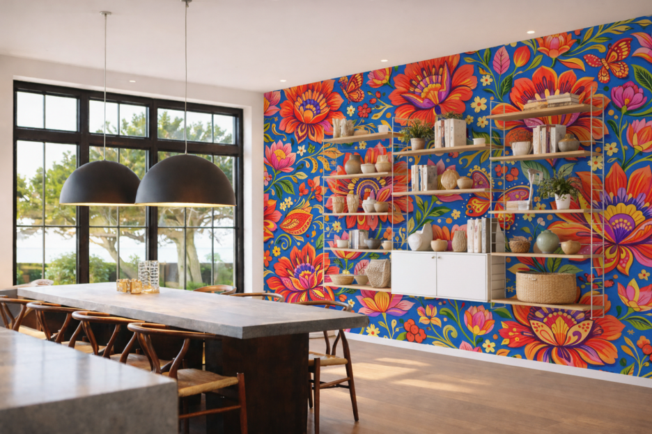 Vibrant Flora Canvas