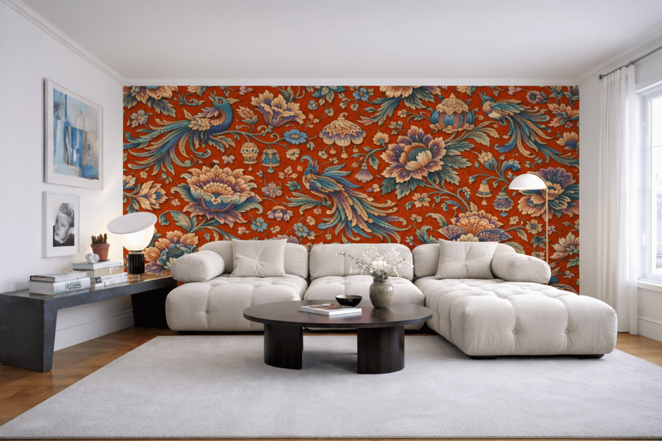 Phoenix Blossom Tapestry