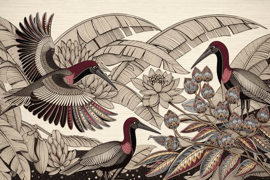 Lush Avian Harmony