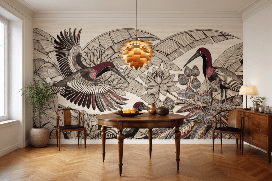 Lush Avian Harmony