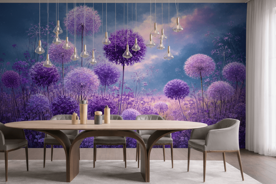 Violet Sphere Garden