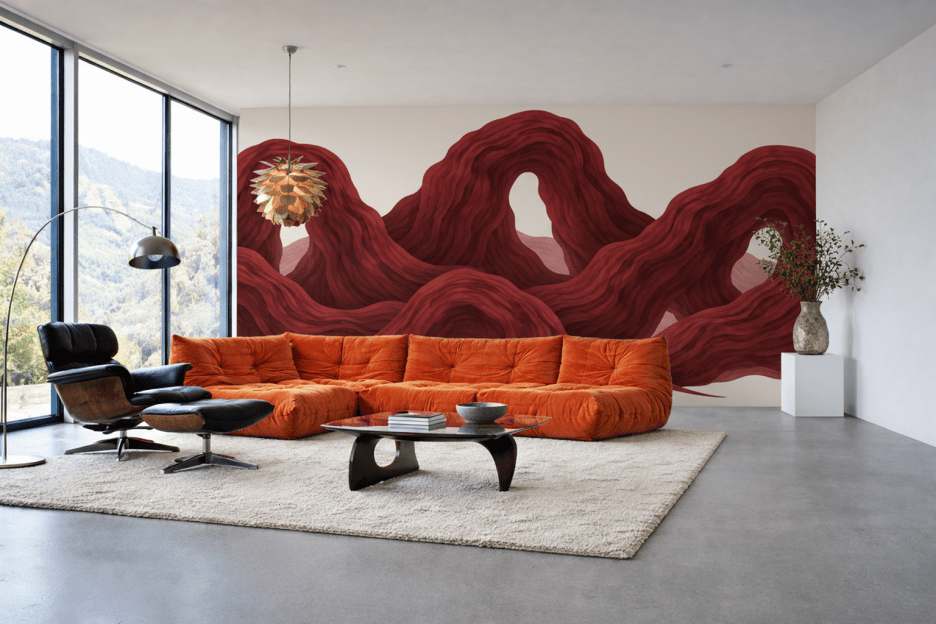 Crimson Kelp Undulations