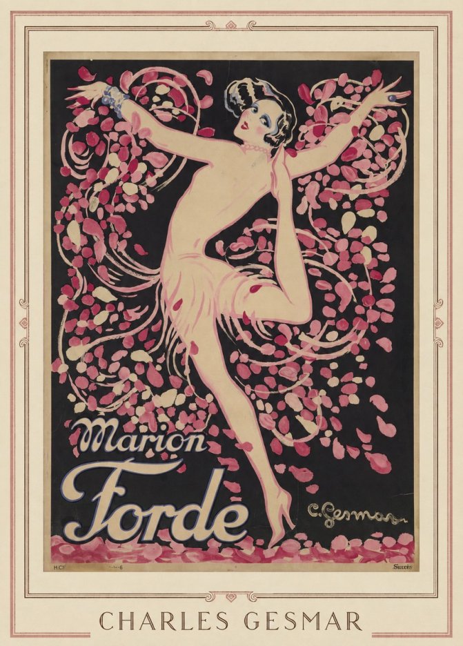 Charles Gesmar Marion Forde I No1 - Poster