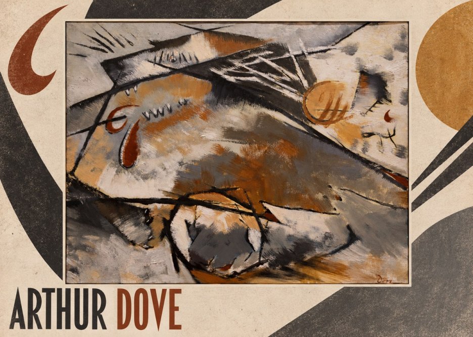 Arthur Dove Pagan Philosophy No4 - Poster