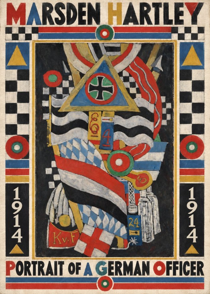 Marsden Hartley Portrait of a German Officer I No1 - Poster
