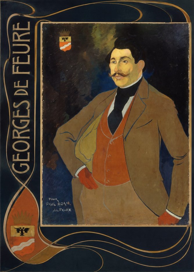 Georges de Feure Portrait De Paul Adam No5 - Poster