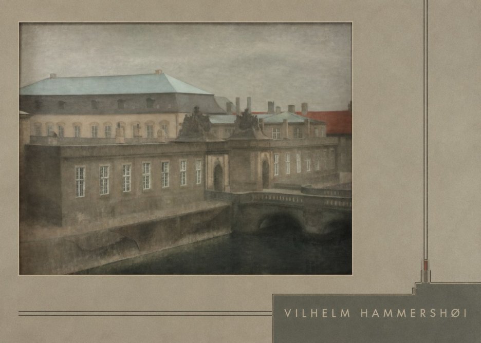 Vilhelm Hammershøi The Old Christiansborg, Late Autumn No4 - Poster