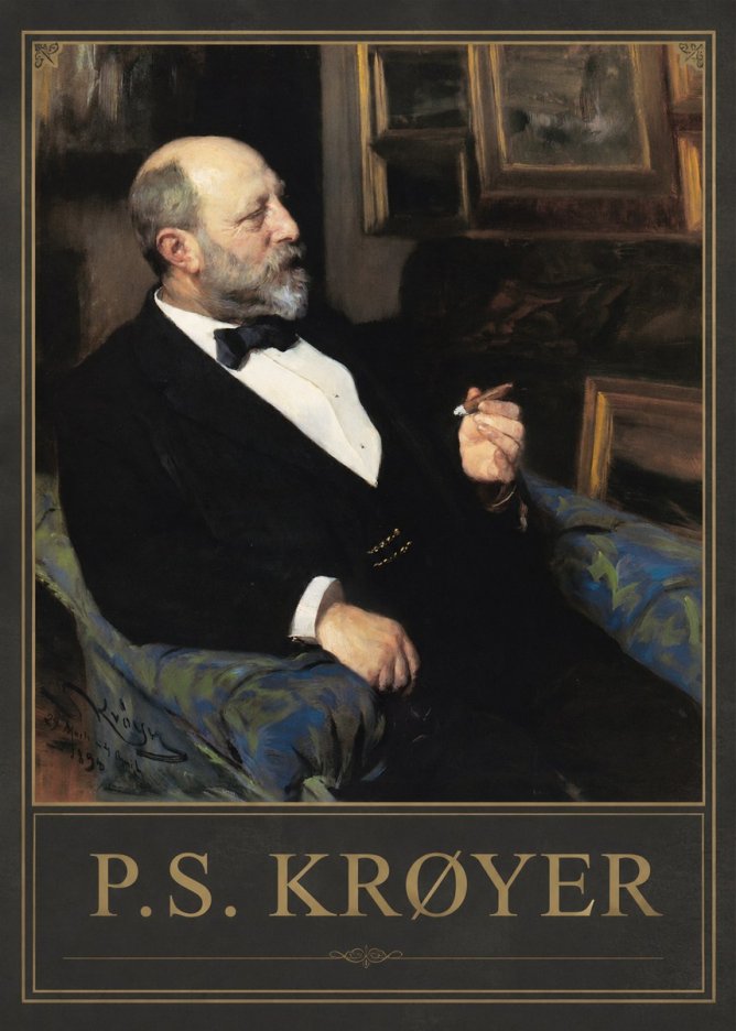P.S. Krøyer Self-portrait I No1 - Poster