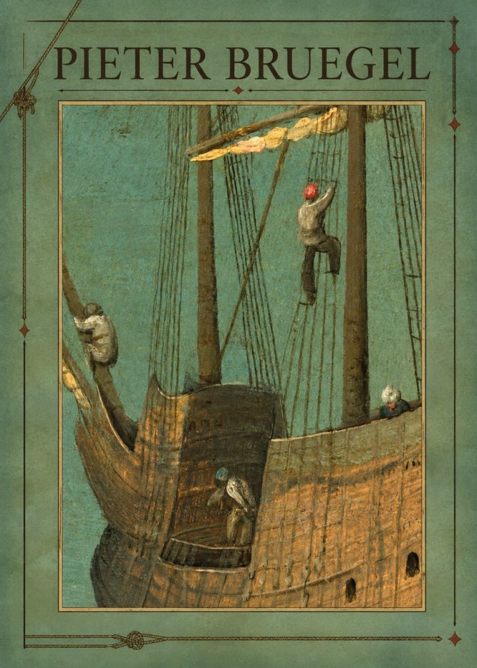 Pieter Bruegel The Ship No1 - Poster