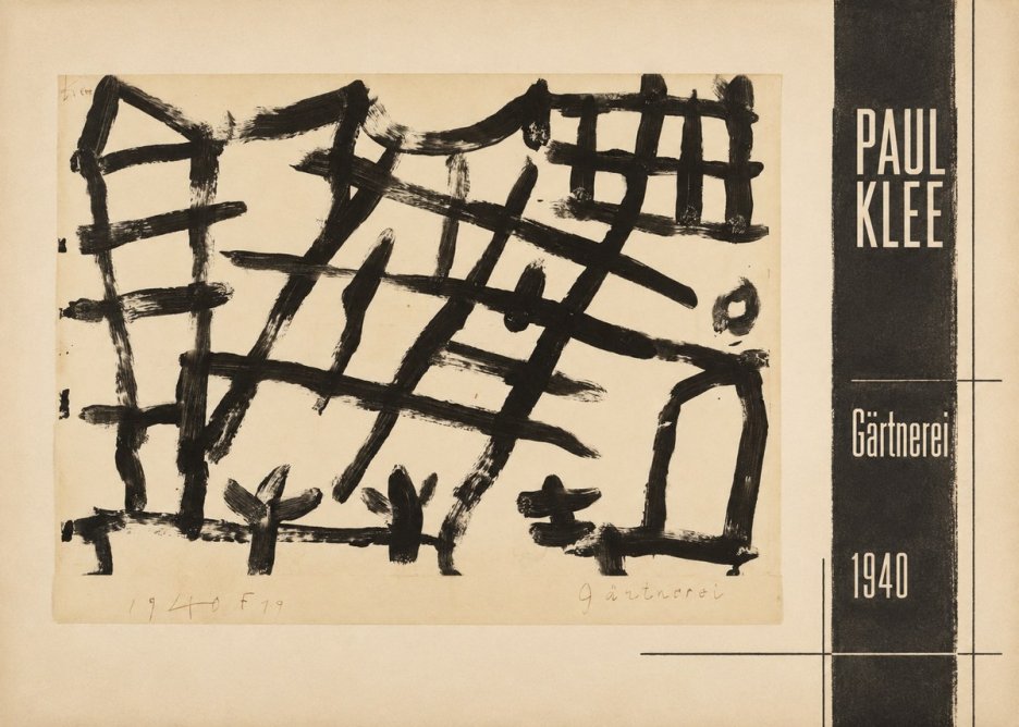 Paul Klee Gärtnerei No3 - Poster