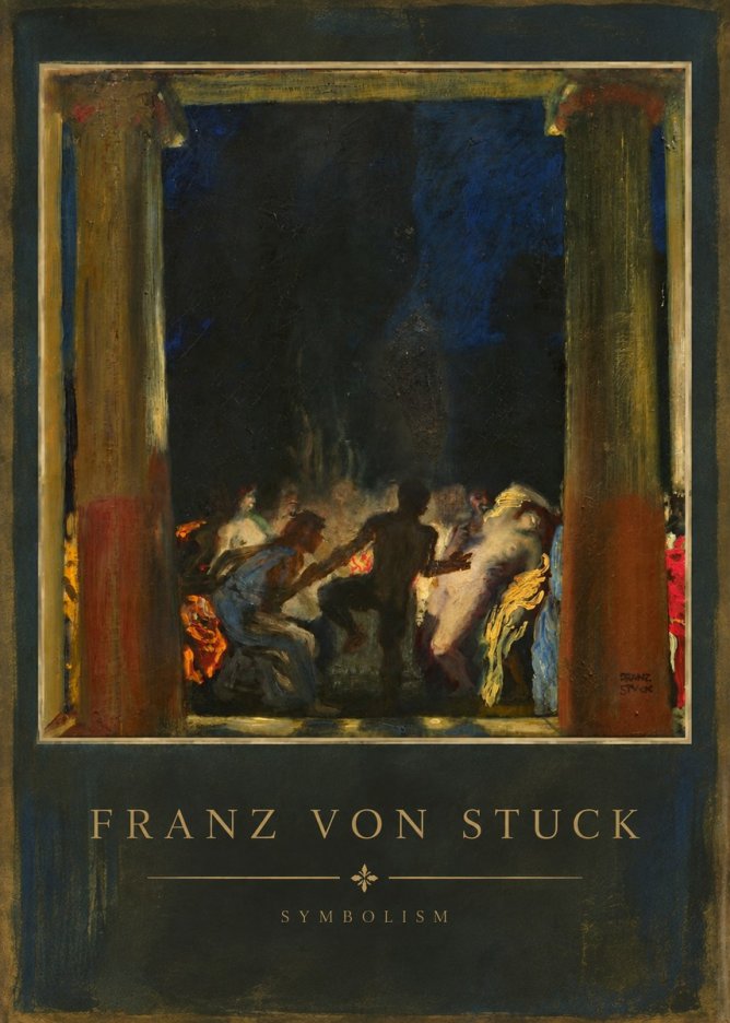 Franz von Stuck Bacchic Revel No6 - Poster
