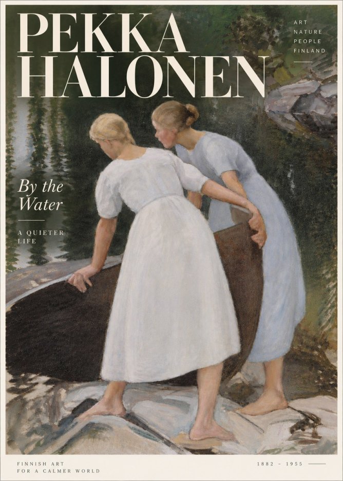 Pekka Halonen By the Water No5 - Poster