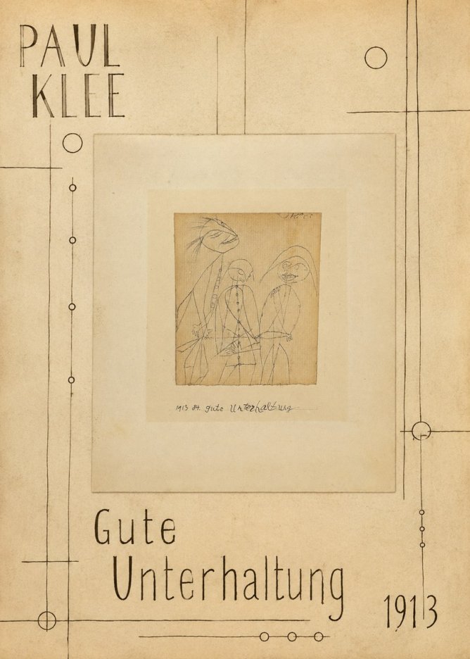 Paul Klee Gute Unterhaltung No5 - Poster