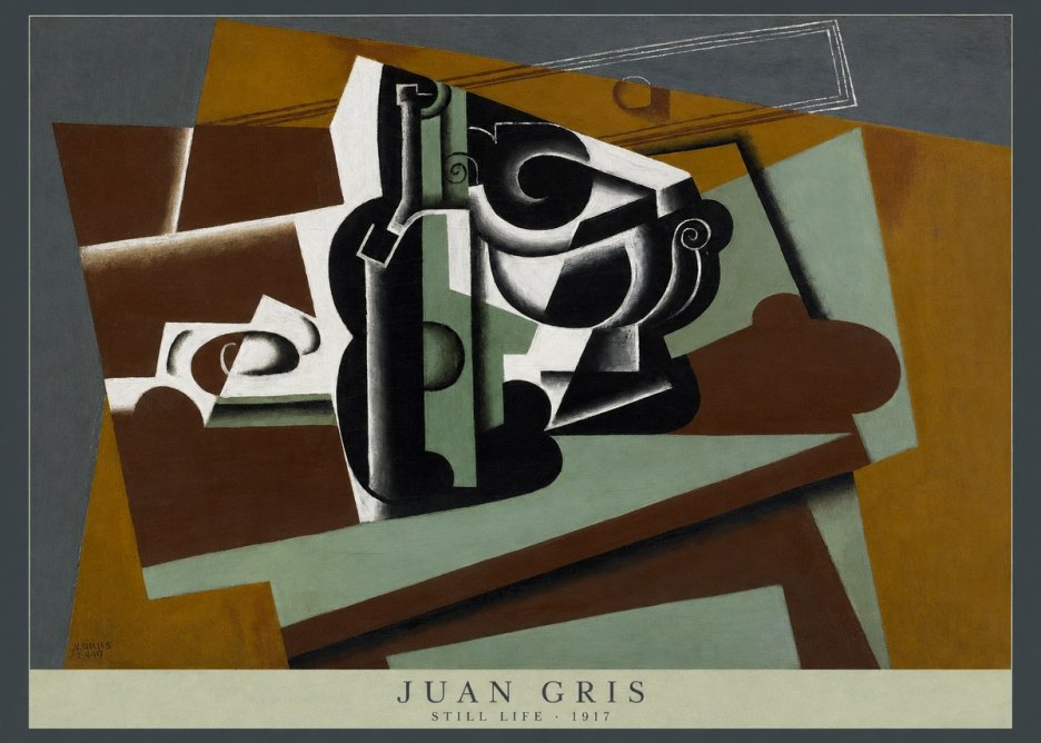 Juan Gris Still Life I No6 - Poster