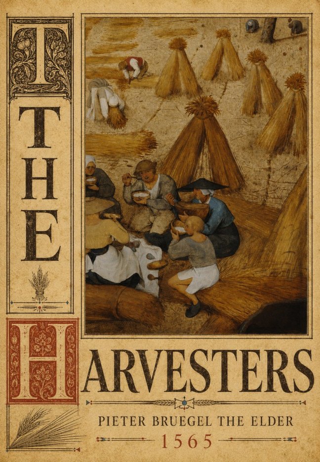 Pieter Bruegel The Harvesters I No5 - Poster