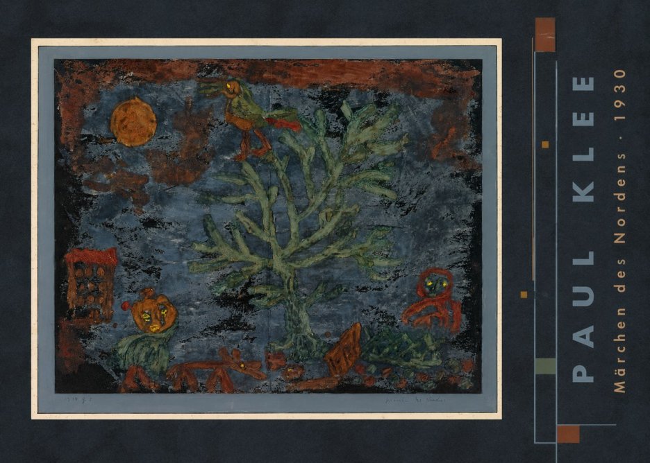 Paul Klee Märchen Des Nordens No3 - Poster
