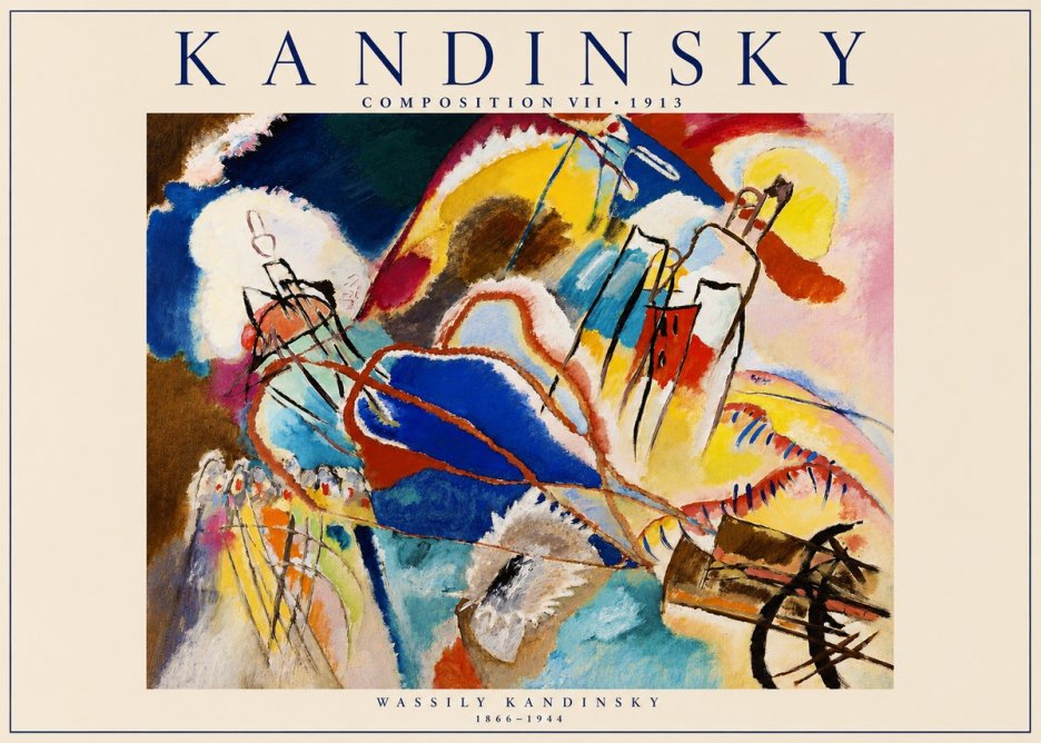Kandinsky Composition Vii I No2 - Poster