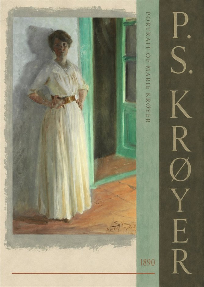 P.S. Krøyer Portrait of Marie Krøyer No6 - Poster