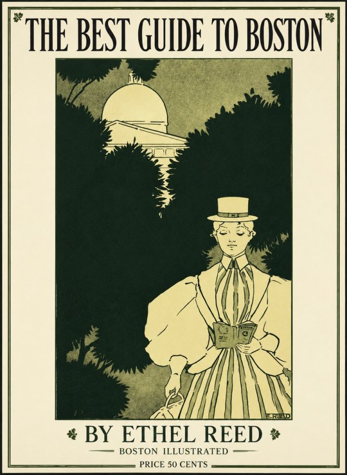 Ethel Reed The Best Guide to Boston No1 - Poster