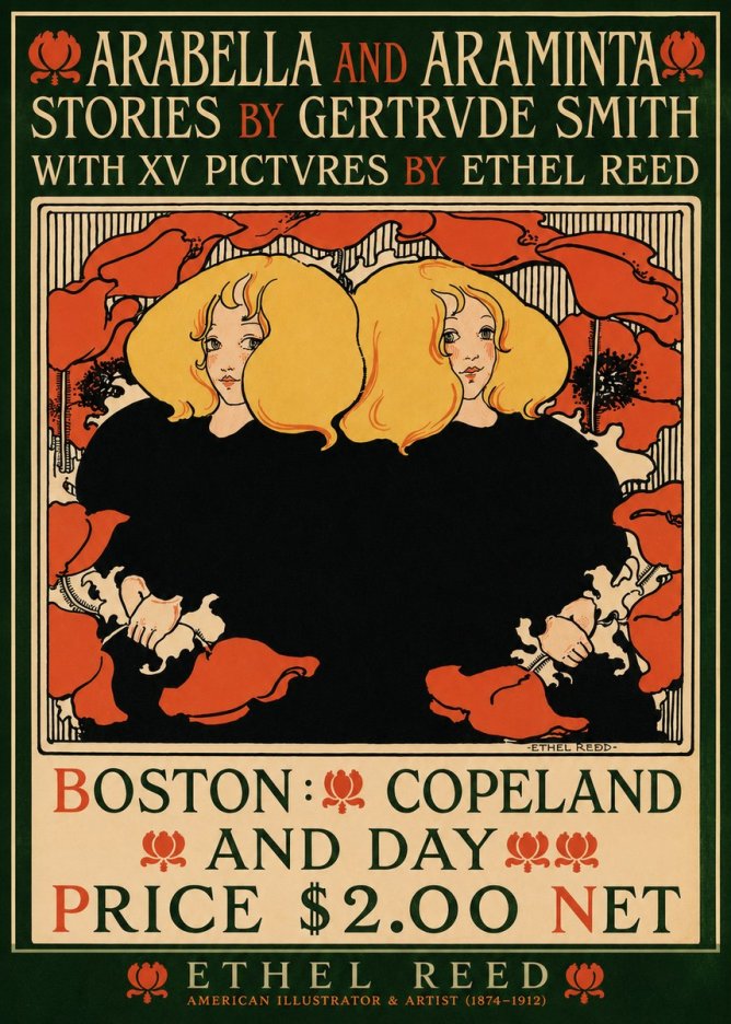 Ethel Reed Arabella and Araminta Stories No2 - Poster