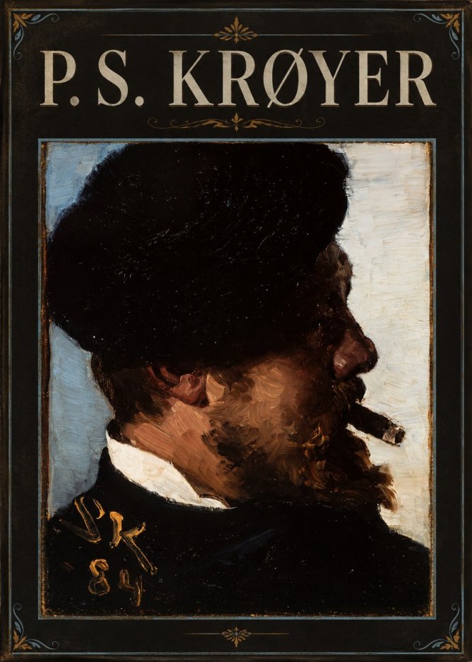 P.S. Krøyer Self-portrait with Cigar I No4 - Poster