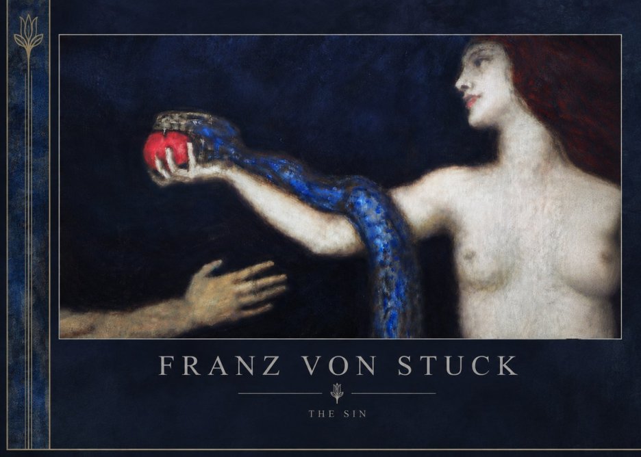 Franz von Stuck The Sin I No6 - Poster