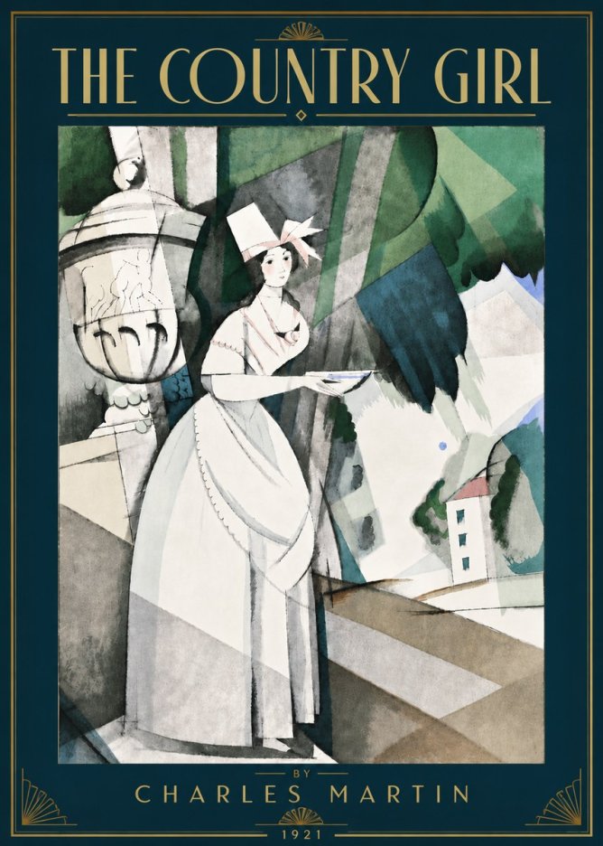 Charles Martin The Country Girl No6 - Poster