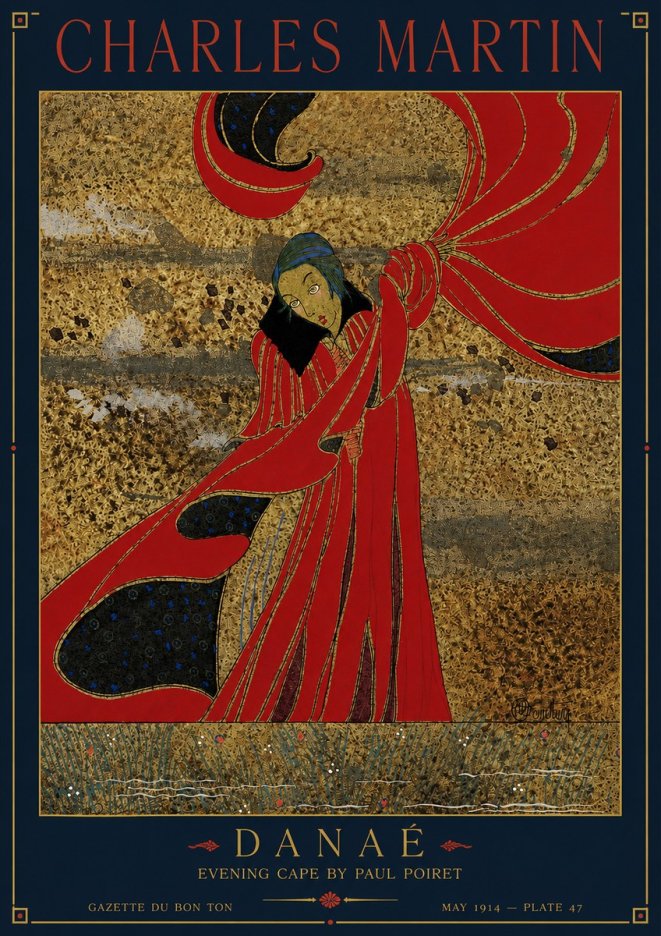 Charles Martin Danaé No2 - Poster