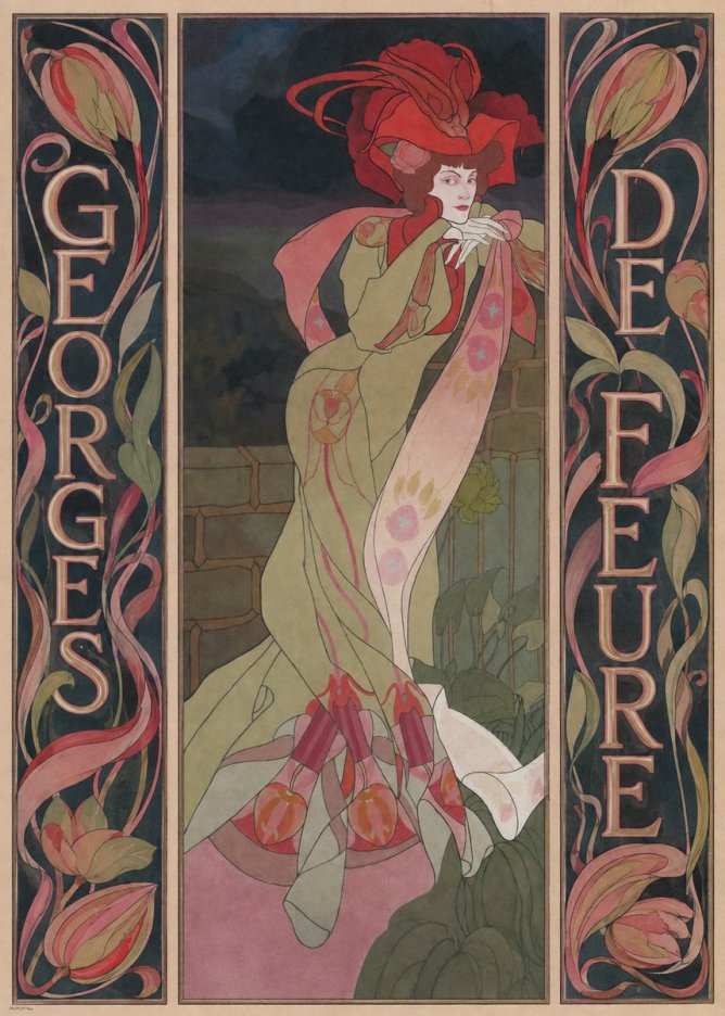 Georges de Feure Georges De Feure I No6 - Poster