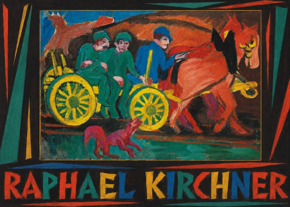 Raphael Kirchner Circus Scene No3 - Poster