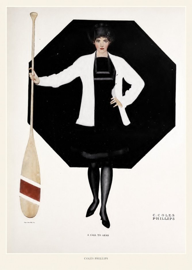 Coles Phillips A Call to Arms No6 - Poster