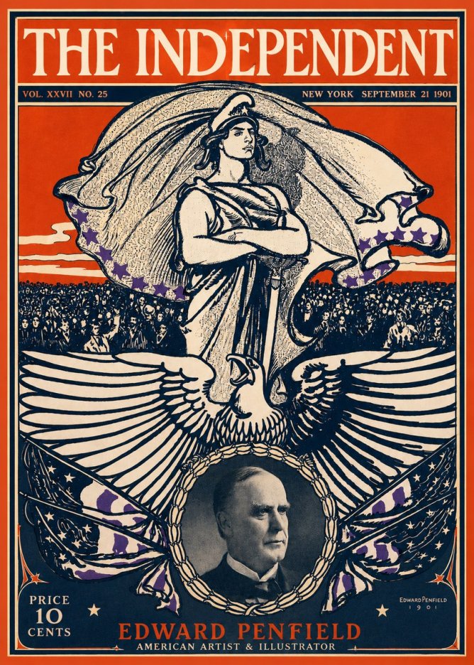 Edward Penfield The Independent No2 - Poster