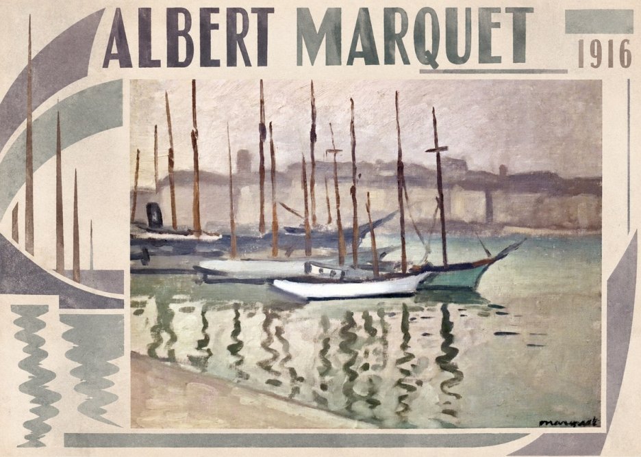 Albert Marquet Le Port Du Havre No5 - Poster