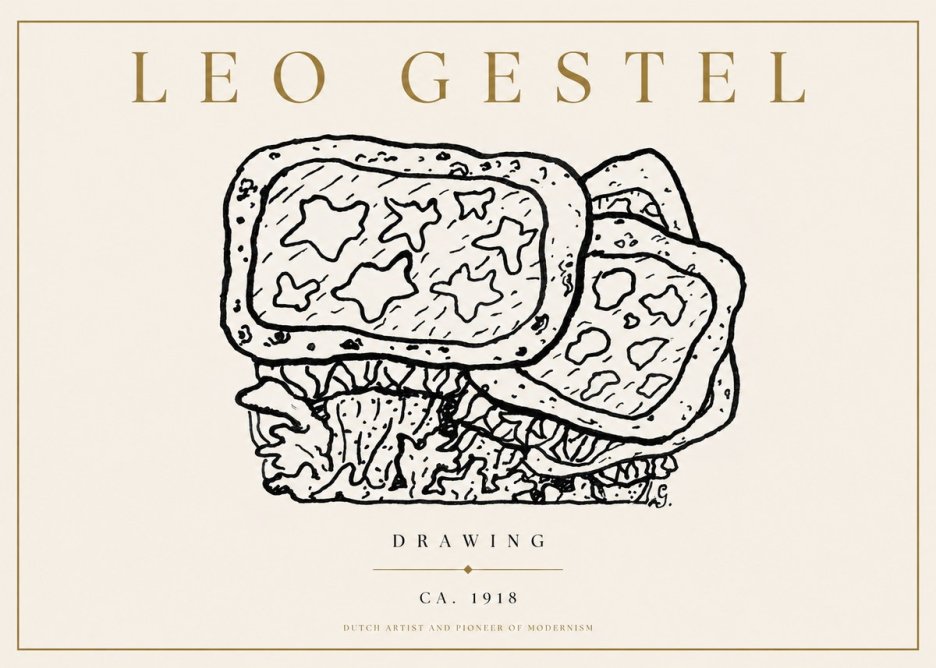 Leo Gestel Drawing Ca. 1918 No3 - Poster