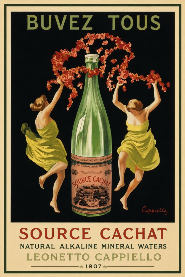Leonetto Cappiello Source Cachat No3 - Poster