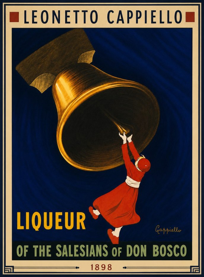 Leonetto Cappiello Liqueur of the Salesians of Don Bosco No4 - Poster