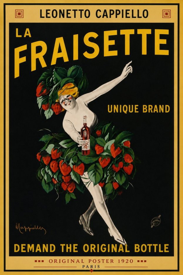 Leonetto Cappiello La Fraisette No6 - Poster