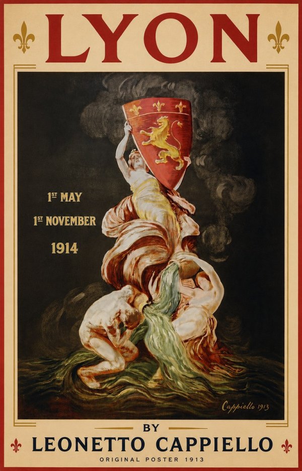 Leonetto Cappiello Lyon No2 - Poster