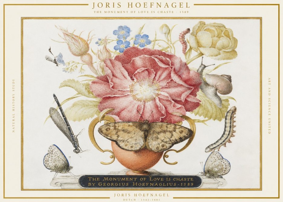 Joris Hoefnagel Monument of Love No3 - Poster