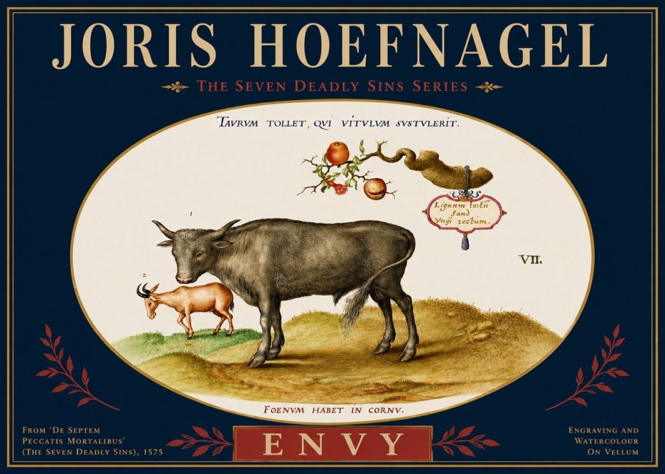 Joris Hoefnagel Envy No4 - Poster