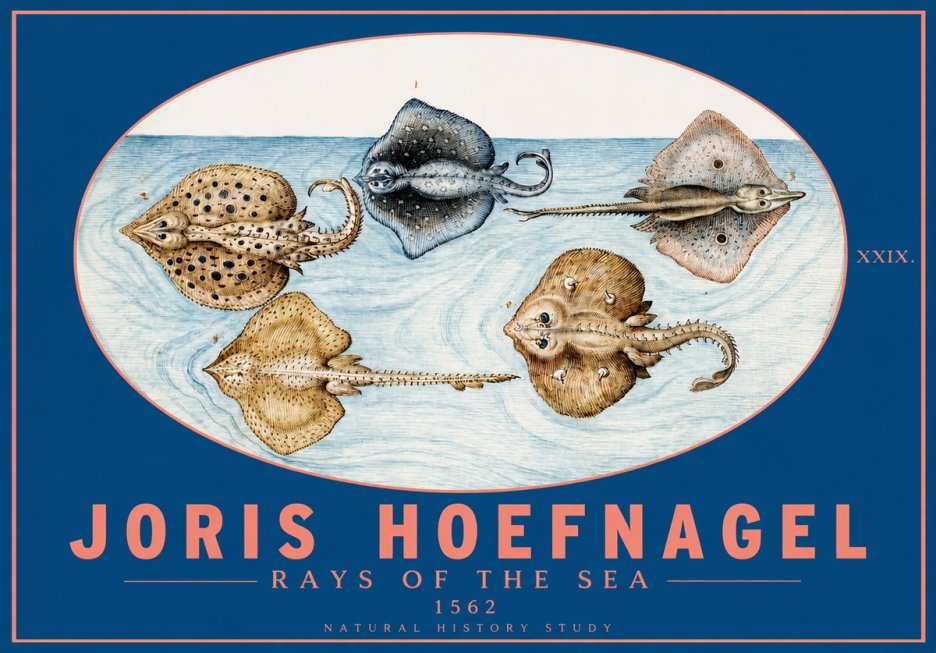 Joris Hoefnagel Rays of the Sea No2 - Poster