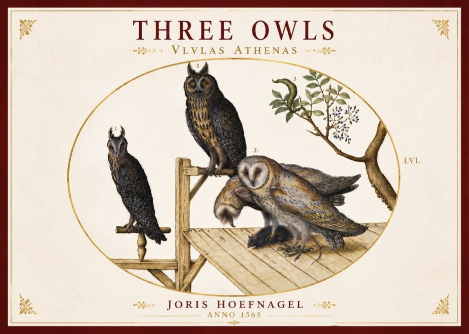 Joris Hoefnagel Vlvlas Athenas No4 - Poster