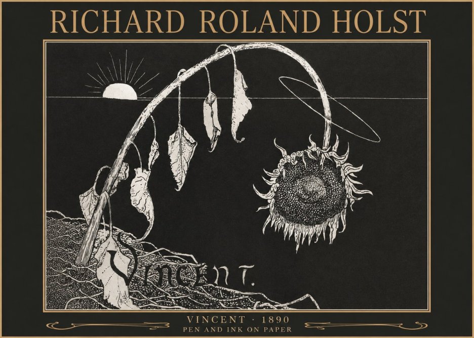 Richard Roland Holst Vincent No2 - Poster