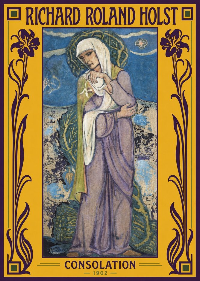 Richard Roland Holst Consolation No2 - Poster