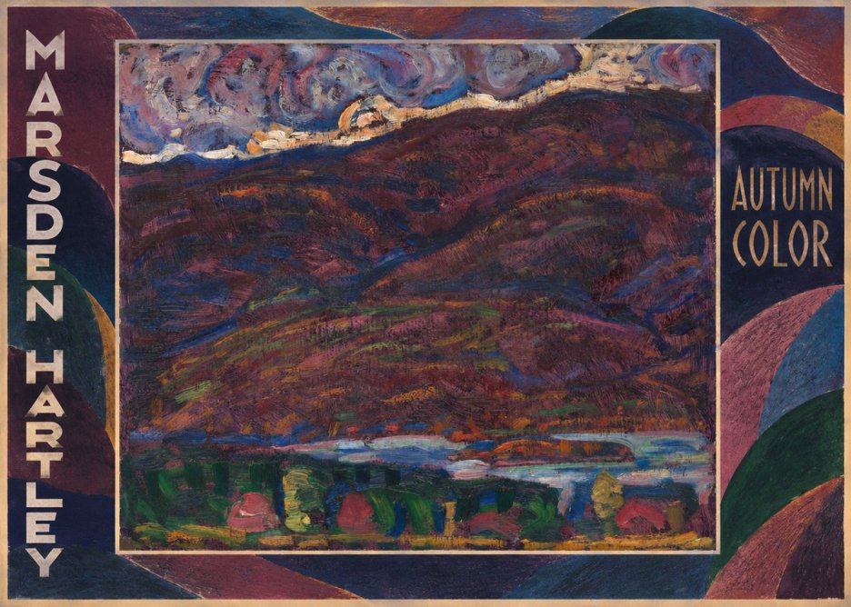 Marsden Hartley Autumn Color No1 - Poster