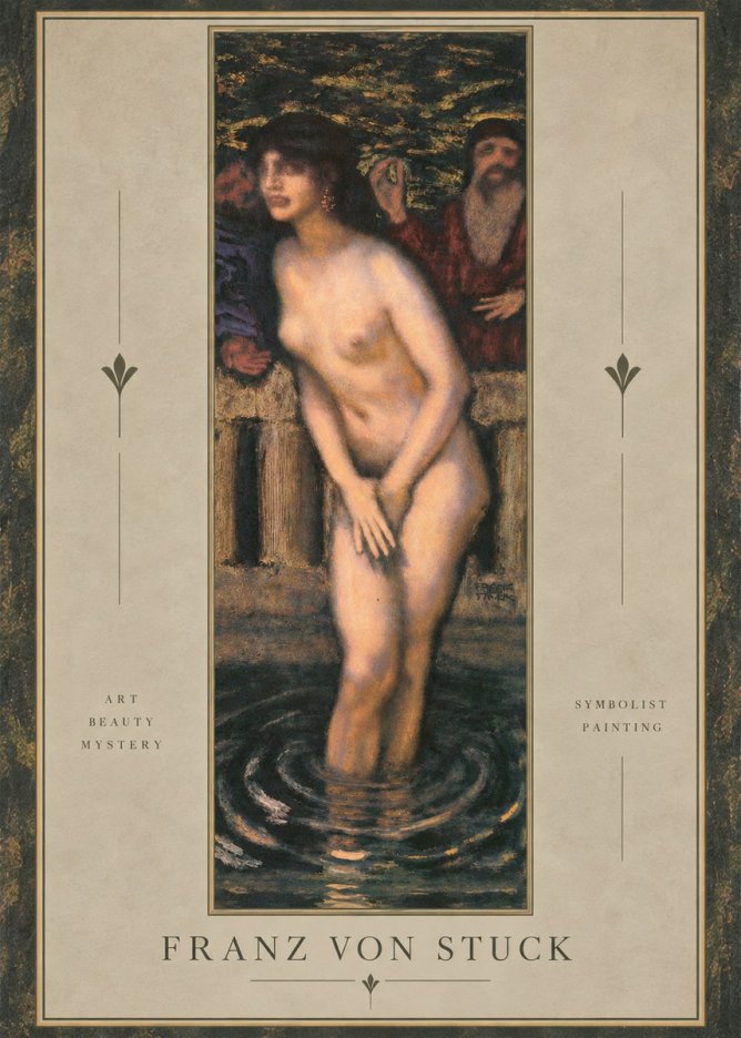 Franz von Stuck Susanna No3 - Poster