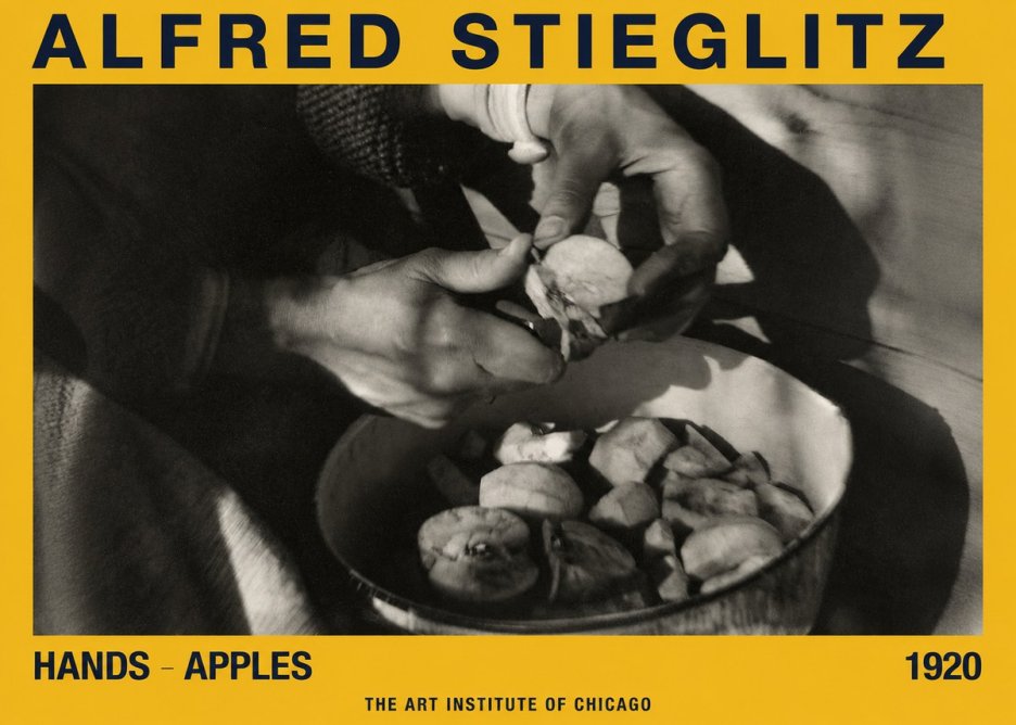 Alfred Stieglitz Hands - Apples No2 - Poster