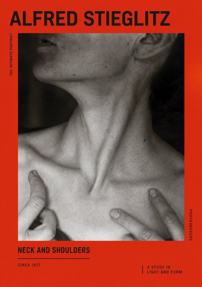 Alfred Stieglitz Neck and Shoulders No2 - Poster