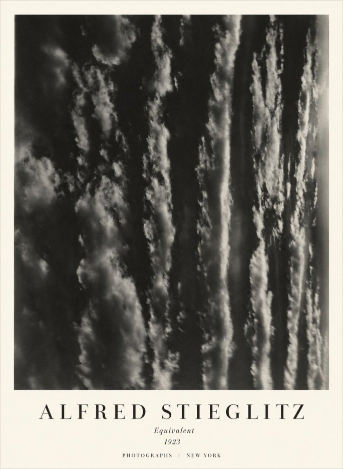 Alfred Stieglitz Equivalent I No3 - Poster