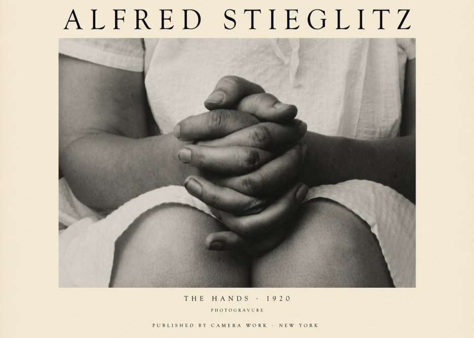 Alfred Stieglitz The Hands No1 - Poster